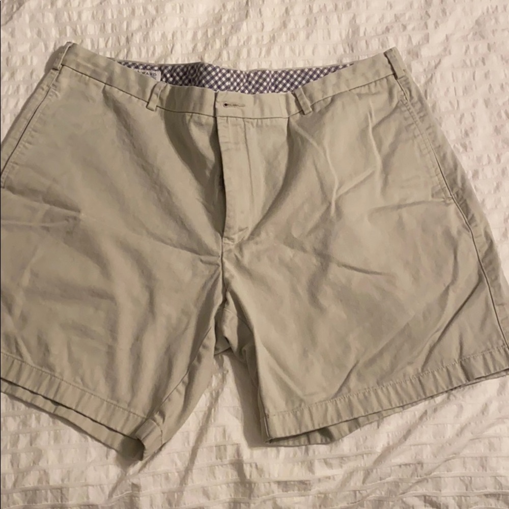A khaki pair of Onward Reserve shorts